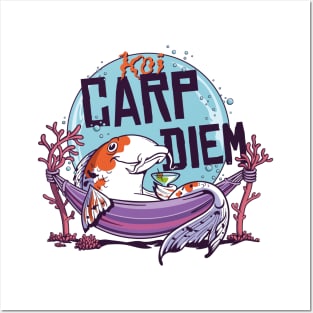 Carp diem Posters and Art